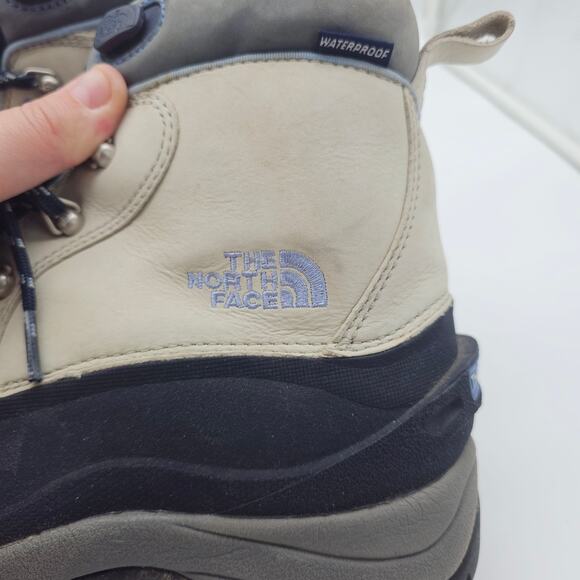 The North Face Women’s Primaloft Winter Boots Size 10 Waterproof Navy/White/Grey - Picture 7 of 8
